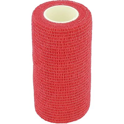 Hippo-Tonic Flex Wrap Rote Pferdebeinbandage - Bandages Hippo-Tonic Flex Wrap Rote Pferdebeinbandage - Bandages