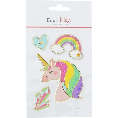 EQUIKIDS EQUI-KIDS Relief Aufkleber - Einhorn Stern Klebefolie EQUIKIDS EQUI-KIDS Relief Aufkleber - Einhorn Stern Klebefolie