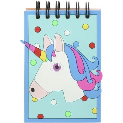 EQUIKIDS EQUI-KIDS Einhorn Blau Notizbuch - Notizblock EQUIKIDS EQUI-KIDS Einhorn Blau Notizbuch - Notizblock