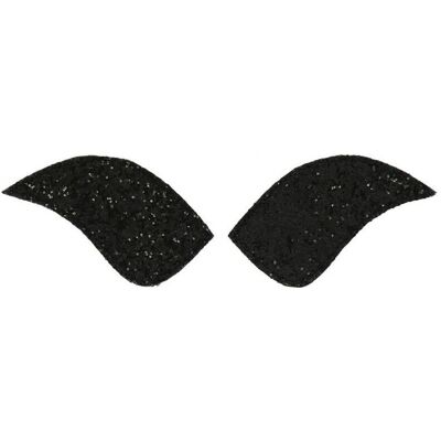 Equitheme Schwarze Glänzende Reitstiefel-Aufnäher - Pferdezubehör Equitheme Schwarze Glänzende Reitstiefel-Aufnäher - Pferdezubehör