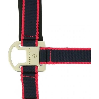EQUITHEME Marineblau-Fuchsia Pony Halfter und Führstrick EQUITHEME Marineblau-Fuchsia Pony Halfter und Führstrick