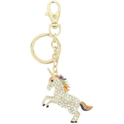 EQUIKIDS Einhorn Schlüsselring - 5 Stück - Gold EQUIKIDS Einhorn Schlüsselring - 5 Stück - Gold
