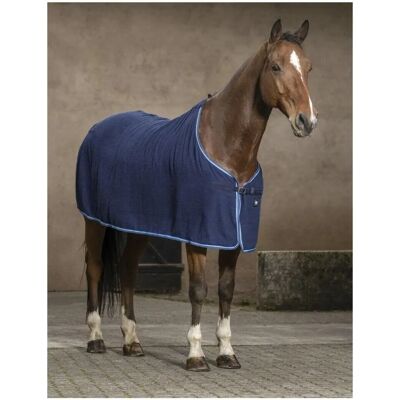 Riding World Equithème Couverture éponge marine - Produit pour chevaux - Publicité Riding World Equithème Couverture éponge marine - Produit pour chevaux - Publicité