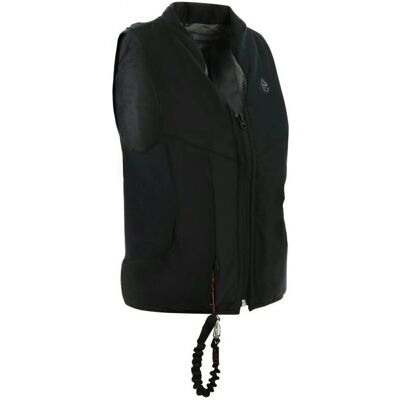 Equitheme Junior Large Schwarze Sicherheitsweste - Airbag Equitheme Junior Large Schwarze Sicherheitsweste - Airbag