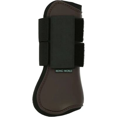 RIDING WORLD Braune Hufschoner - Horse Leg Protection RIDING WORLD Braune Hufschoner - Horse Leg Protection