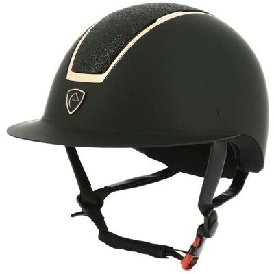 EQUITHEME Glint Mat Casco de Caza - Resistente, Ventilado, Ajustable EQUITHEME Glint Mat Casco de Caza - Resistente, Ventilado, Ajustable