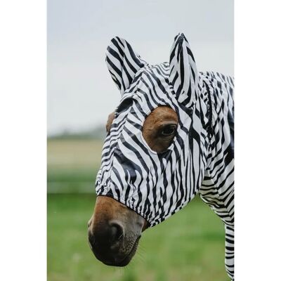 RIDING WORLD Anti-Ödeme Hals für Pferdedecke - Schwarz/Weiß Zebra - XS/Klein Ponygröße RIDING WORLD Anti-Ödeme Hals für Pferdedecke - Schwarz/Weiß Zebra - XS/Klein Ponygröße