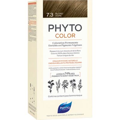 Phyto Culoare 7.3 Blond Auriu - Vopsea de păr - Fără amoniac Phyto Culoare 7.3 Blond Auriu - Vopsea de păr - Fără amoniac