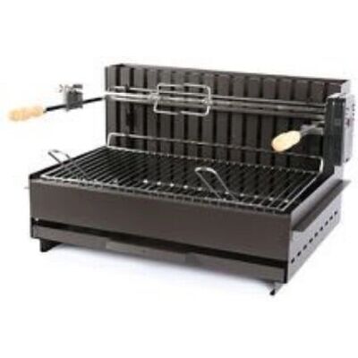 Barbecue extérieur Le Marquier GBC3657 - Charbon, Double foyers, Rotisserie - Publicité Barbecue extérieur Le Marquier GBC3657 - Charbon, Double foyers, Rotisserie - Publicité