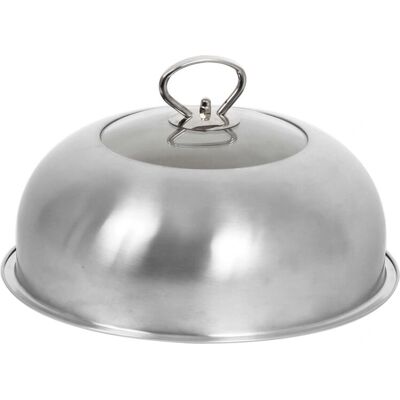 Le Marquier AGR36 Capot en Inox pour Barbecue Extérieur - Accessoire Grill - Publicité Le Marquier AGR36 Capot en Inox pour Barbecue Extérieur - Accessoire Grill - Publicité