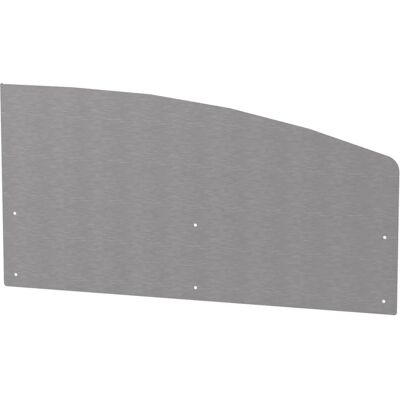 Le Marquier Pannello Curvo in Acciaio Inox - Protezione Schizzi Le Marquier Pannello Curvo in Acciaio Inox - Protezione Schizzi