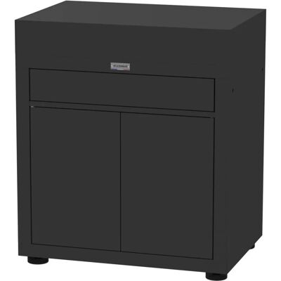 Mobile da Esterno Le Marquier - Acciaio Rinforzato, Nero - Arredo Cucina Esterno Mobile da Esterno Le Marquier - Acciaio Rinforzato, Nero - Arredo Cucina Esterno