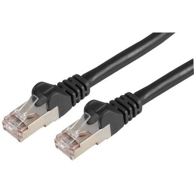 Pro Signal - 20m Black Cat6a Lsoh Rj45 Ethernet Patch Lead - Ethernet Cable Pro Signal - 20m Black Cat6a Lsoh Rj45 Ethernet Patch Lead - Ethernet Cable