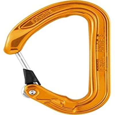 Petzl Ange S Naranjo Mosquetón Compacto - Mosquetón Petzl Ange S Naranjo Mosquetón Compacto - Mosquetón
