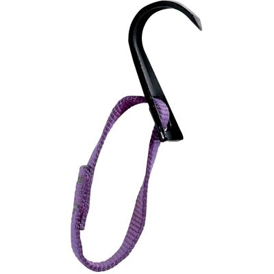 Gancho de escalada Petzl Goutte D'eau - Raio Grande - Preto Gancho de escalada Petzl Goutte D'eau - Raio Grande - Preto