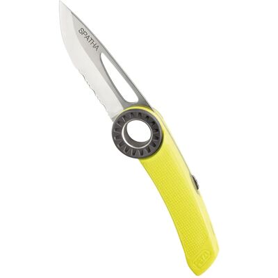 Petzl żółty nóż bezpieczeństwa do wspinaczki - Nóż do wspinaczki Petzl żółty nóż bezpieczeństwa do wspinaczki - Nóż do wspinaczki