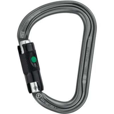 Petzl William D-förmiger Aluminiumkletterkarabiner - Grau Petzl William D-förmiger Aluminiumkletterkarabiner - Grau