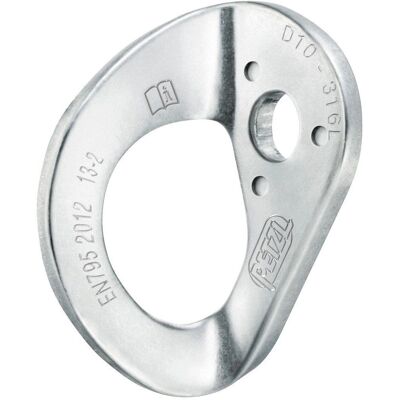 Plaque d'Ancrage en Acier Inoxydable Petzl - 10mm - EN 795 A - Publicité Plaque d'Ancrage en Acier Inoxydable Petzl - 10mm - EN 795 A - Publicité