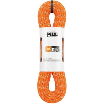 Corde d'Escalade Orange 10mm 60M Petzl - Polyvalente & Robuste - Publicité Corde d'Escalade Orange 10mm 60M Petzl - Polyvalente & Robuste - Publicité