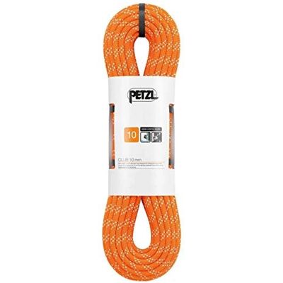 Corde d'escalade Orange 10mm 40m Petzl - Type B Corde d'escalade Orange 10mm 40m Petzl - Type B