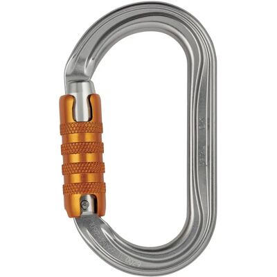 Petzl M33A TL carabiner leve em alumínio leve - Forma D, Cinza Petzl M33A TL carabiner leve em alumínio leve - Forma D, Cinza