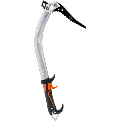 Piolet Quark de Petzl - Outil polyvalent pour alpinisme - Publicité Piolet Quark de Petzl - Outil polyvalent pour alpinisme - Publicité