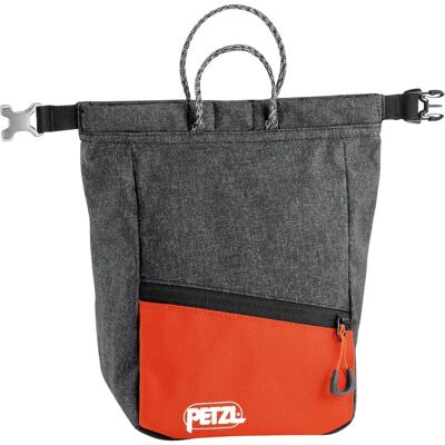 Petzl Sakab Chalkbag - Boulder, One Size, Grå Petzl Sakab Chalkbag - Boulder, One Size, Grå