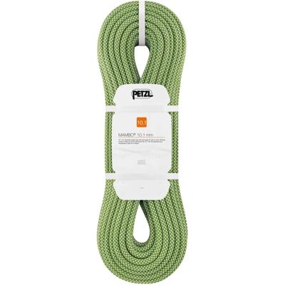 Corde d'escalade verte Petzl 10.1mm - Intérieur & Extérieur - Publicité Corde d'escalade verte Petzl 10.1mm - Intérieur & Extérieur - Publicité