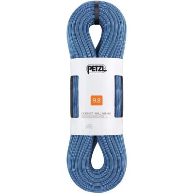 Corde d'escalade Petzl Contact Wall 9.8mm 30M Bleue - Corde - Publicité Corde d'escalade Petzl Contact Wall 9.8mm 30M Bleue - Corde - Publicité