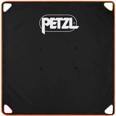 Petzl Tarp - Strapazierfähige Seilplane - Schwarz - 140x140 cm Petzl Tarp - Strapazierfähige Seilplane - Schwarz - 140x140 cm