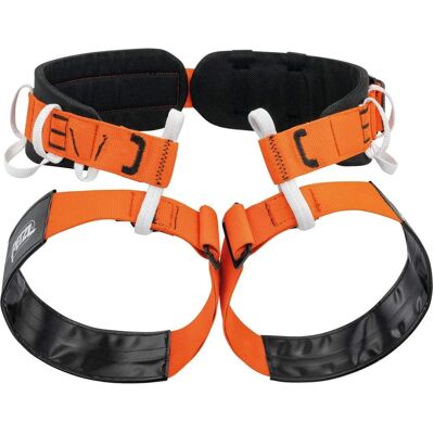 Harnais d'escalade Petzl Aven Orange - Noir - Taille 2 - Publicité Harnais d'escalade Petzl Aven Orange - Noir - Taille 2 - Publicité