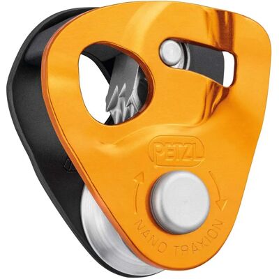 Petzl Nano Traxion - Isklatreutstyr - Gul - One Size Petzl Nano Traxion - Isklatreutstyr - Gul - One Size