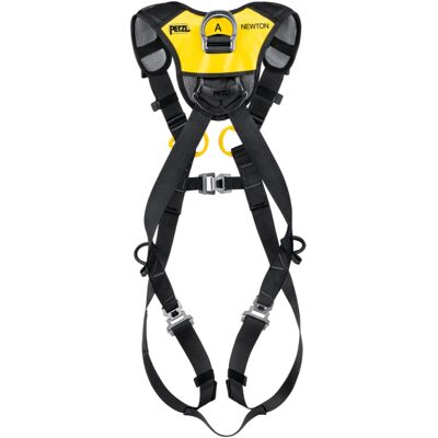 Petzl Veiligheidsharnas Newton Fast - Ergonomisch Valbeveiliging - Zwart/Geel Petzl Veiligheidsharnas Newton Fast - Ergonomisch Valbeveiliging - Zwart/Geel