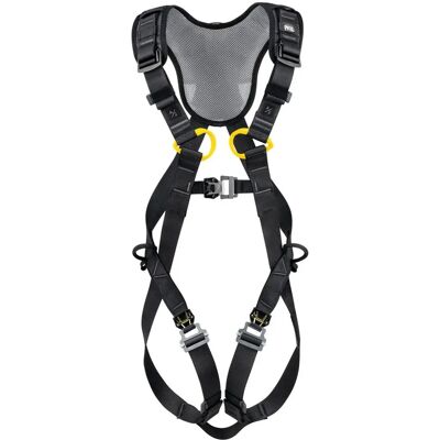 Petzl - Newton Fast - Zwart/Geel - 70-93 cm - Veiligheidsgordel Petzl - Newton Fast - Zwart/Geel - 70-93 cm - Veiligheidsgordel