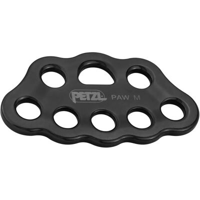 Plaque de rigging noire Petzl - Organisation stations & systèmes multi-ancrages - Publicité Plaque de rigging noire Petzl - Organisation stations & systèmes multi-ancrages - Publicité