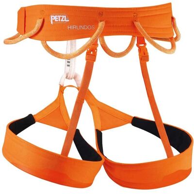 Imbracatura Hirundos S Arancione di Petzl - Attrezzatura da Arrampicata Imbracatura Hirundos S Arancione di Petzl - Attrezzatura da Arrampicata