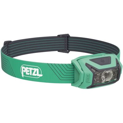 Petzl Actik Frontal Verde - 450 lúmens para atividades ao ar livre Petzl Actik Frontal Verde - 450 lúmens para atividades ao ar livre