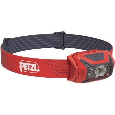 Petzl E063AA03 Lâmpada de cabeça - 450 lúmens - Vermelho - À prova d'água - Recarregável Petzl E063AA03 Lâmpada de cabeça - 450 lúmens - Vermelho - À prova d'água - Recarregável