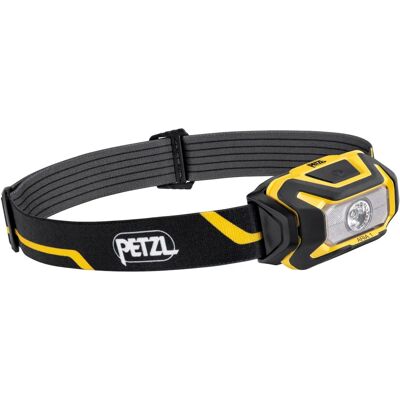 Petzl Aria 1 Compact Koplamp - Waterdicht, 350 Lumen, Geel/Zwart Petzl Aria 1 Compact Koplamp - Waterdicht, 350 Lumen, Geel/Zwart