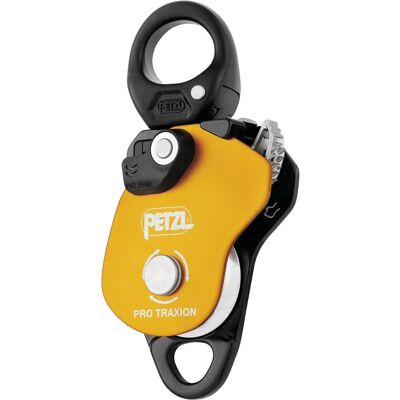 Roda Pro Traxion da Petzl - Equipamento de escalada resistente Roda Pro Traxion da Petzl - Equipamento de escalada resistente