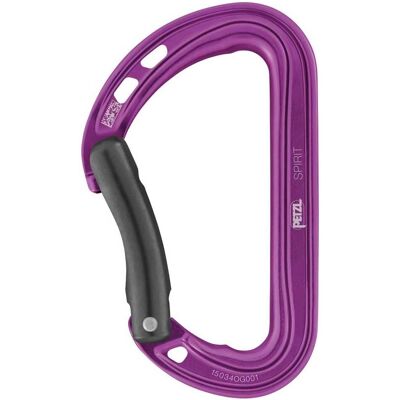 Mousqueton Petzl Spirit - Léger, Polyvalent, CE EN 12275 - Publicité Mousqueton Petzl Spirit - Léger, Polyvalent, CE EN 12275 - Publicité