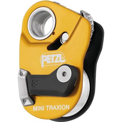 Petzl Mini Traxion - Kompakte stoßfeste Umlenkrolle - Fortschrittliche Klemme Petzl Mini Traxion - Kompakte stoßfeste Umlenkrolle - Fortschrittliche Klemme