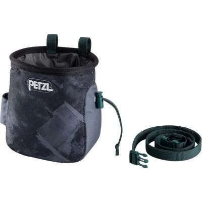 Petzl Saka Dunkelgrau - Kletterchalkbag Petzl Saka Dunkelgrau - Kletterchalkbag