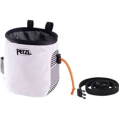 Petzl Sac à Chalk Ergonomique Blanc - Chalkbag - Publicité Petzl Sac à Chalk Ergonomique Blanc - Chalkbag - Publicité