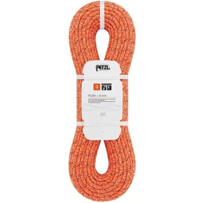 Petzl - Push 9mm - Orange - 40m - Seil Petzl - Push 9mm - Orange - 40m - Seil