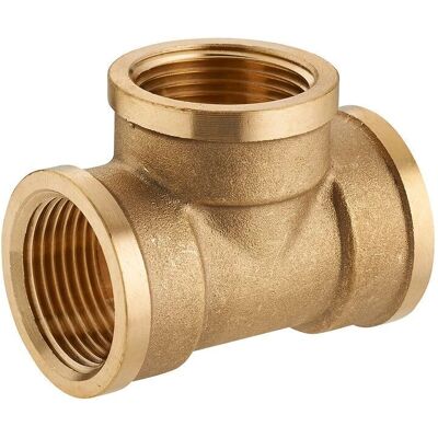 NOYON & THIEBAULT - F12x17 - Brass - Threaded - Tee fitting - Publicité NOYON & THIEBAULT - F12x17 - Brass - Threaded - Tee fitting - Publicité