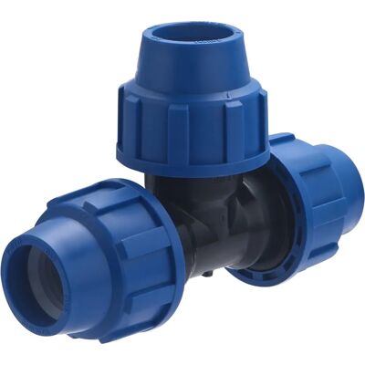 Noyon&thiebault - Raccord T en plastique 32mm - Fixation de tuyau Noyon&thiebault - Raccord T en plastique 32mm - Fixation de tuyau