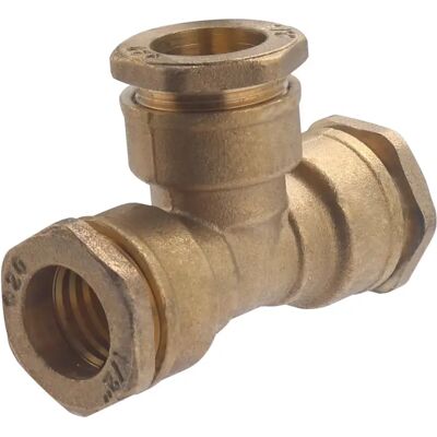 Noyon & Thiebault Messing T-Stück ø20 - Rohrfitting Noyon & Thiebault Messing T-Stück ø20 - Rohrfitting