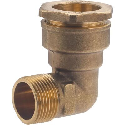 Noyon & Thiebault Messing 90° Bogen für PE-Rohr - Wasserleitungsteile Noyon & Thiebault Messing 90° Bogen für PE-Rohr - Wasserleitungsteile