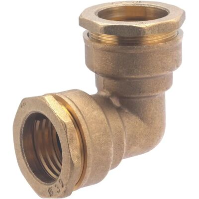 Noyon & Thiebault Messing 90° Winkel für PE-Rohr - Langlebiger Wasseranschluss Noyon & Thiebault Messing 90° Winkel für PE-Rohr - Langlebiger Wasseranschluss